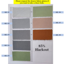 Load image into Gallery viewer, Window Roman Shades - Choose Your Color &amp; Fabric &amp; Valance
