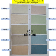 Load image into Gallery viewer, Window Roman Shades - Choose Your Color &amp; Fabric &amp; Valance
