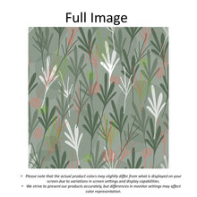 Load image into Gallery viewer, Botanical Flora Pattern Linen Faux Roman Shade Valance
