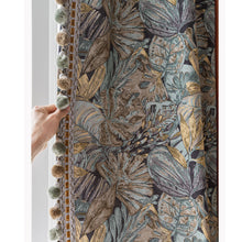 Load image into Gallery viewer, Retro Foliage Tapestry Mid Century Vibes Window Curtains Drapery
