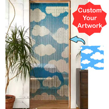 Load image into Gallery viewer, Customizable Bamboo Bead Curtain Personalized Room Divider &amp; Wall Décor
