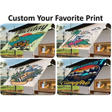 Load image into Gallery viewer, Design Your Own Pattern Custom Print Patio Camping Business Sun Shade Sail
