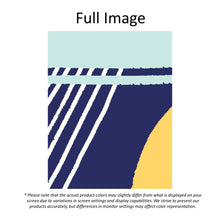 Load image into Gallery viewer, Abstract Art Blue Window Roller Shade
