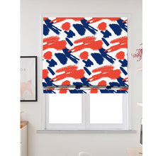 Load image into Gallery viewer, Abstract Color Painting Art Window Roman Shade

