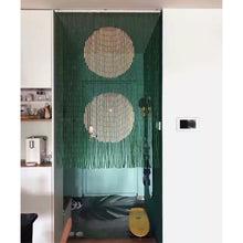 Load image into Gallery viewer, Customizable Bamboo Bead Curtain Personalized Room Divider &amp; Wall Décor
