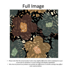 Load image into Gallery viewer, Retro Floral Abstract Linen Faux Roman Shade Valance
