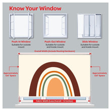 Load image into Gallery viewer, Abstract Color Window Roller Shade
