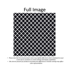 Load image into Gallery viewer, Monochrome Black and White Diamond Shapes Window Roman Shade
