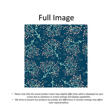 Load image into Gallery viewer, Midnight Blossom Faux Roman Shade Valance
