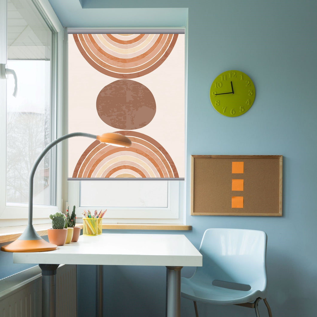 Boho Eclipse Window Roller Shade