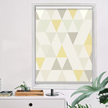 Load image into Gallery viewer, Contemporary Triangle Geometric Window Roller Shade
