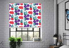 Load image into Gallery viewer, Berry Hipster Fun Print Window Roller Shade
