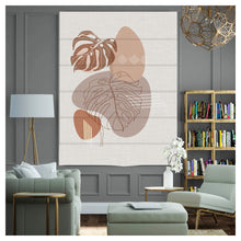 Load image into Gallery viewer, Boho Abstract Pattern Print Roman Shade
