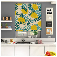 Load image into Gallery viewer, Lemon Pattern Print Window Roman Shade
