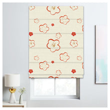 Load image into Gallery viewer, Hand Drawn Flowers Pattern Print Window Roman Shade
