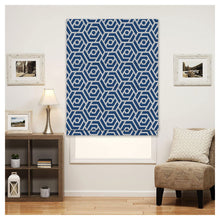 Load image into Gallery viewer, Geometric Classic Pattern Print Window Roman Shade
