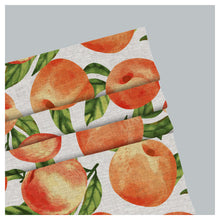 Load image into Gallery viewer, Hand Painted Watercolor Peach Pattern Print Window Roman Shade
