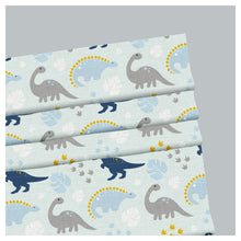 Load image into Gallery viewer, Dinosaur Cartoon Nursery Pattern Print Window Roman Shade
