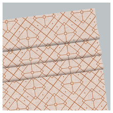 Load image into Gallery viewer, Mid Century Geometric Pattern Print Window Roman Shade
