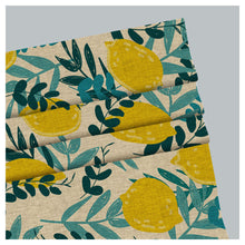 Load image into Gallery viewer, Lemon Pattern Print Window Roman Shade
