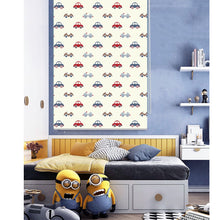 Load image into Gallery viewer, Boy Room Racing Cars Design Window Roller Shade
