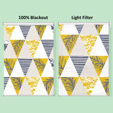 Load image into Gallery viewer, Contemporary Triangle Geometric Window Roller Shade
