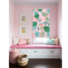 Load image into Gallery viewer, Pink Flamingo Pink Room Design Window Roller Shade
