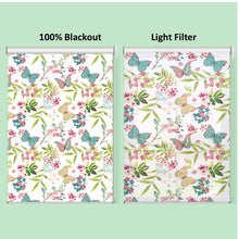 Load image into Gallery viewer, Butterfly in Garden Botanical Spring Window Roller Shade
