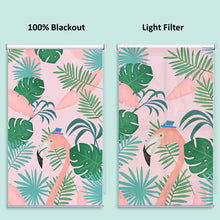 Load image into Gallery viewer, Pink Flamingo Pink Room Design Window Roller Shade
