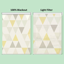 Load image into Gallery viewer, Contemporary Triangle Geometric Window Roller Shade
