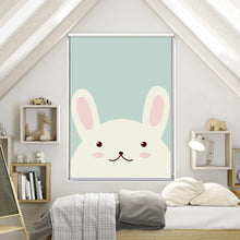 Load image into Gallery viewer, Bunny Rabbit Nursery Kid Room Window Roller Shade
