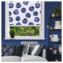 Load image into Gallery viewer, Blueberry Berries Fruits Window Roller Shade
