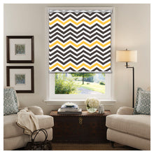 Load image into Gallery viewer, Colorful Zig Zag Print Window Roller Shade
