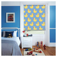 Load image into Gallery viewer, Yellow Duck Nursery Kid Room Window Roller Shade
