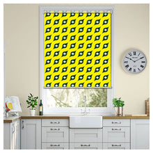 Load image into Gallery viewer, Mid Century Bright Illusion Yellow Window Roller Shade
