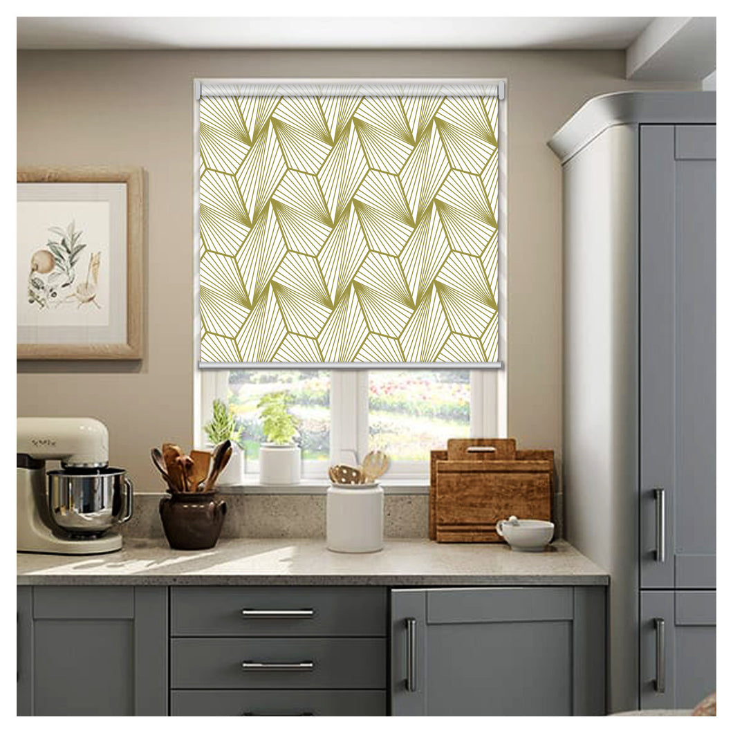 Mid Century Geometries Window Roller Shade