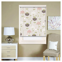 Load image into Gallery viewer, Flora Flower Botanical Plant Print Window Roller Shade
