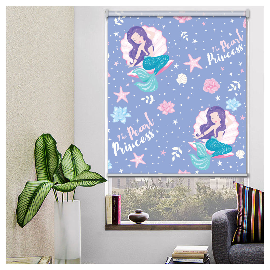 Mermaid The Pearl Princess Window Roller Shade