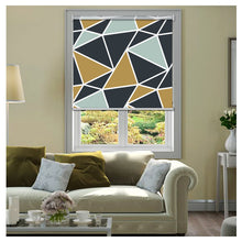 Load image into Gallery viewer, Mid Century Geometric Pattern Print Window Roller Shade
