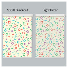 Load image into Gallery viewer, Colored Confetti Window Roller Shade
