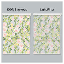 Load image into Gallery viewer, Mid Century Garden Plant Leaf  Print Window Roller Shade
