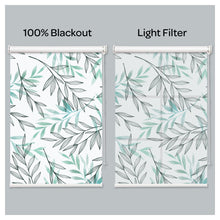 Load image into Gallery viewer, Plant Leaf Botanical Garden Natural Print Window Roller Shade
