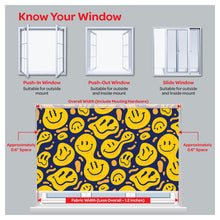 Load image into Gallery viewer, Fun Face Window Roller Shade
